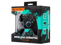 ������� Canyon CND-GPW3, Black, ������������, ��� �� / PS3 / Android / Nintendo Switch, 16 ������, ������� ��������, �������������� ��������� ������, 600 mAh - �������� 4
