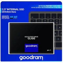 SSD накопитель GoodRAM CL100 480GB GEN.3 2.5" SATAIII TLC (SSDPR-CL100-480-G3) - Картинка 4
