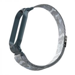 ������� Armorstandart Milanese Magnetic Band ��� Xiaomi Mi Band 5/Mi Band 6 Khaki White (ARM56857) - �������� 2