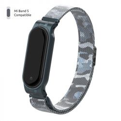 ������� Armorstandart Milanese Magnetic Band ��� Xiaomi Mi Band 5/Mi Band 6 Khaki White (ARM56857) - �������� 3