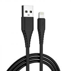  USB - Lightning 1  ColorWay Black, 2.4A (CW-CBUL024-BK) -  1