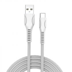  USB - USB Type-C 1  ColorWay White, 2.4A (CW-CBUC029-WH)