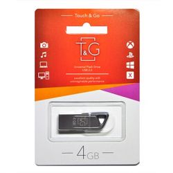 Флеш-накопичувач USB 4GB T&G 114 Metal Series (TG114-4G) - Картинка 2