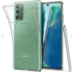 Чехол-накладка Spigen Liquid Crystal Glitter для Samsung Galaxy Note20 SM-N980 Crystal Quartz (ACS01416) - Картинка 5