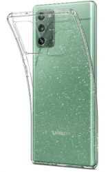 Чехол-накладка Spigen Liquid Crystal Glitter для Samsung Galaxy Note20 SM-N980 Crystal Quartz (ACS01416) - Картинка 7