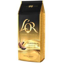Кофе в зернах L`OR Crema Absolute Classic 1000г - Картинка 2