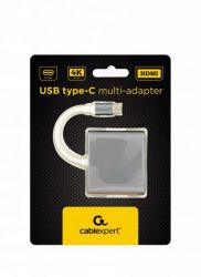  USB Type-C to HDMI Cablexpert (A-CM-HDMIF-02-SG) -  2