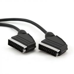  Cablexpert SCART - SCART, (M/M), 1.8 , Black (CCV-518) -  1