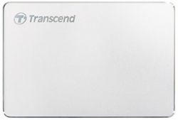 HDD ext 2.5" USB 2.0TB Transcend StoreJet 25C3S Silver (TS2TSJ25C3S) - Картинка 1