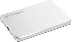 HDD ext 2.5" USB 2.0TB Transcend StoreJet 25C3S Silver (TS2TSJ25C3S) - Картинка 2