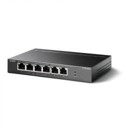 Коммутатор TP-Link TL-SF1006P (2хFE, 4xFE PoE+, max PoE 67W) - Картинка 2