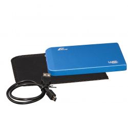 Карман внешний 2.5" Frime (FHE62.25U20) Metal USB 2.0 Blue
