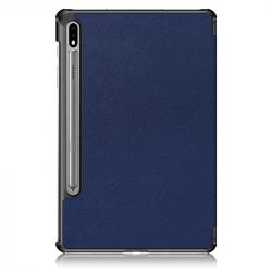 - BeCover Smart  Samsung Galaxy Tab S7 SM-T875 Deep Blue (705221) -  2