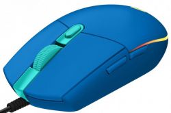  Logitech G102 LIGHTSYNC, Blue, USB, , 200-8000 dpi, RGB- LIGHTSYNC, 6      , 2.1  (910-005801) -  2