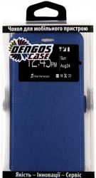 e- Dengos Flipp-Book Call ID  Vivo X50 Blue (DG-SL-BK-271) -  5