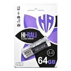 - USB3.0 64GB Hi-Rali Corsair Series Black (HI-64GB3CORBK)