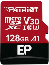  '  ' Patriot 128GB microSDXC class 10 UHS-I/U3 EP A1 (PEF128GEP31MCX) -  1