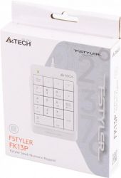  A4Tech FK13P (White), Fstyler Numeric Keypad USB -  4