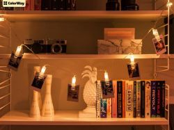 ������������ �������� ColorWay (CW-LCP-20L30BU) 20LED, 3�, � ���������� ��� ����, USB - �������� 5