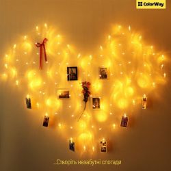 ������������ �������� ColorWay (CW-LCP-20L30BU) 20LED, 3�, � ���������� ��� ����, USB - �������� 10