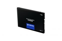   1Tb, Goodram CX400 (Gen.2), SATA3, 2.5", TLC 3D, 550/500 MB/s (SSDPR-CX400-01T-G2) -  2