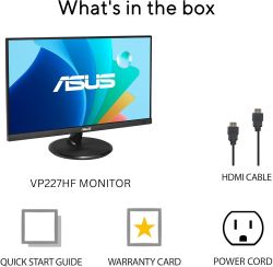  Asus 21.45" VP227HF (90LM0880-B01O71) VA Black 100Hz -  8