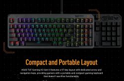 Клавиатура Asus TUF Gaming K3 Gen II Opti-Mech RGB 97key Switches ABS Black (90MP0390-BKMA00)_promo - Картинка 4