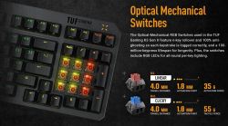 Клавиатура Asus TUF Gaming K3 Gen II Opti-Mech RGB 97key Switches ABS Black (90MP0390-BKMA00)_promo - Картинка 6