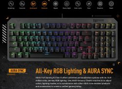 Клавиатура Asus TUF Gaming K3 Gen II Opti-Mech RGB 97key Switches ABS Black (90MP0390-BKMA00)_promo - Картинка 9