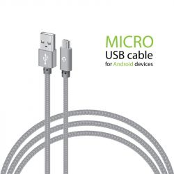  Intaleo CBGNYL2 USB-microUSB 2 Grey (1283126477683)