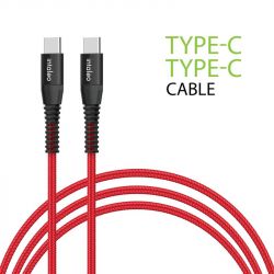  Intaleo CBRNYTT1 USB Type-C-USB Type-C 1.2 Red (1283126504112) -  2