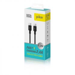  Piko CB-TT11 USB Type-C-USB Type-C 1.2 Black (1283126504105) -  3