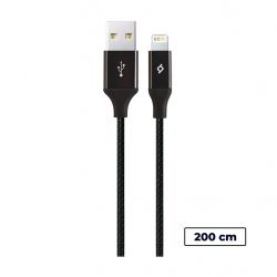  Ttec (2DK19S) USB - Lightning, AlumiCable, 2, Black