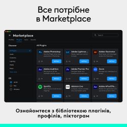 ������� Logitech MX Creative Console Graphite (920-012931) - �������� 7