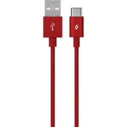  Ttec (2DK18K) USB - Type-C, AlumiCable, 1.2, Red -  1