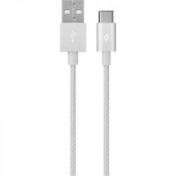  Ttec (2DK18G) USB - Type-C, AlumiCable, 1.2, Silver