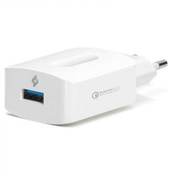    Ttec SpeedCharger QC 3.0 USB 3A 18W White (2SCQC01K)