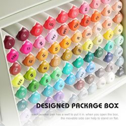 Художній маркер Arrtx Спиртові Alp ASM-0280A 80 кольорів (LC302192) - Картинка 3