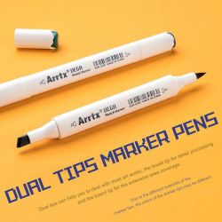 Спиртові маркери Arrtx Vega ASM-0380A 80 кольорів + сумка (LC302192) - Картинка 2