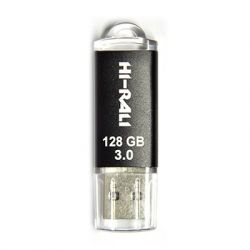 USB3.0 128GB Hi-Rali Rocket Series Black (HI-128GBVC3BK) -  2