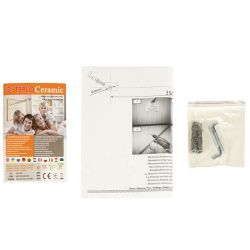 Керамічний обігрівач Teploceramic TC 395 Beige - Картинка 5