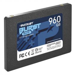 SSD  Patriot Burst Elite 960GB 2.5" SATAIII TLC (PBE960GS25SSDR) -  2