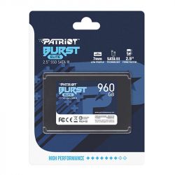  SSD 2.5" 960GB Burst Elite Patriot (PBE960GS25SSDR) -  3