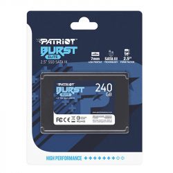 SSD  Patriot Burst Elite 240GB 2.5" SATAIII TLC (PBE240GS25SSDR) -  3
