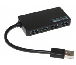  USB3.0 Voltronic 4USB3.0 Black (YT-3HF4/2TB/08645), Blister -  1