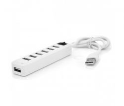 USB2.0 Voltronic 7USB2.0 White (YT-H7S-W/12904), Blister -  1