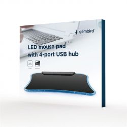     Gembird MP-LED-4P  ,  USB-  4 USB 2.0 ,  (MP-LED-4P) -  4