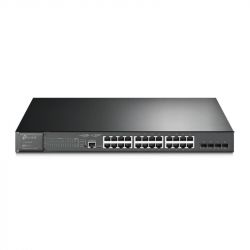  TP-Link TL-SG3428MP (24xGE PoE+, 4xSFP, 1xconsole, 1xmicroUSB console, Omada, L2, max PoE 384W)