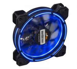  120 mm Frime Iris LED Fan Think Ring Blue (FLF-HB120TRB16), 120x120x25mm