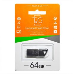 USB Flash Drive 64Gb T&G 114 Metal series Silver (TG114-64G) - Картинка 2